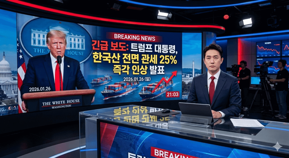 트럼프 한국 관세 이미지