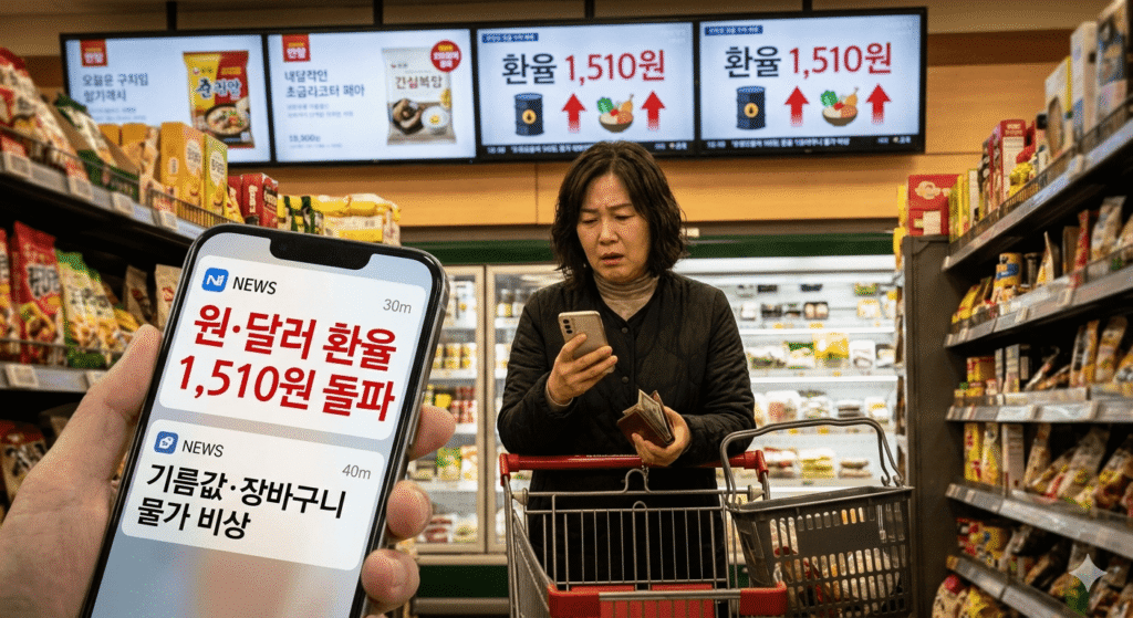 환율 상승 이미지