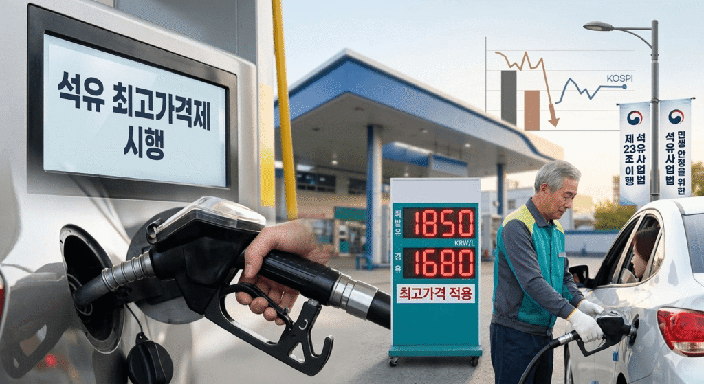 석유 최고가격제 이미지