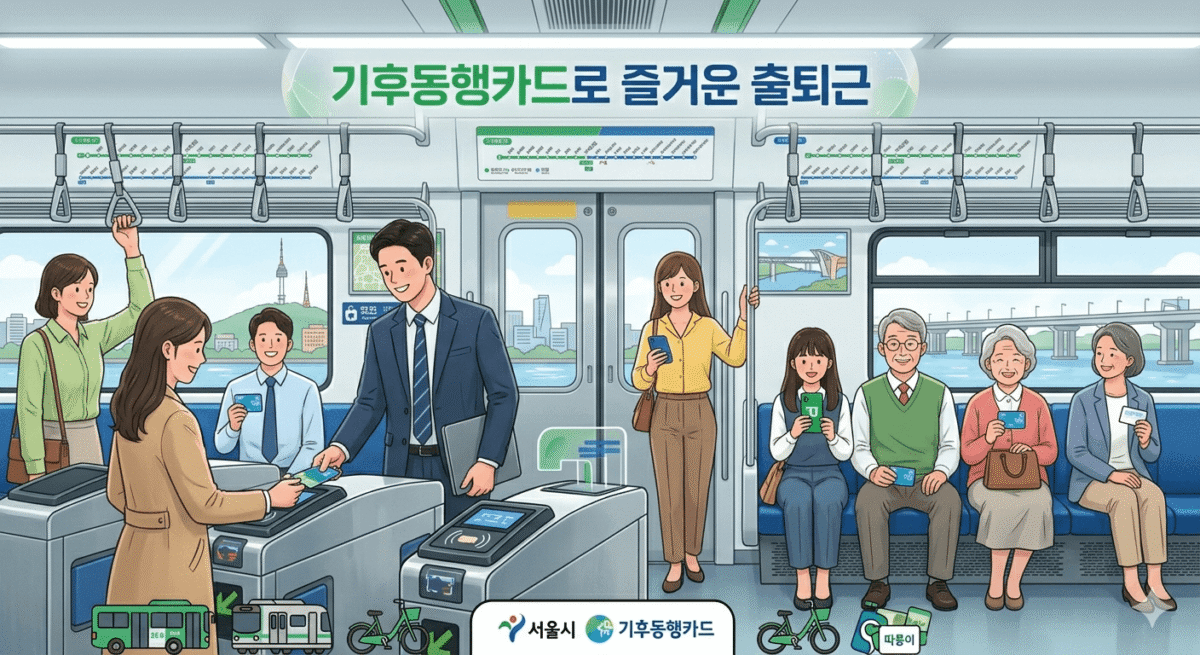 서울시 기후동행카드 할인 이미지