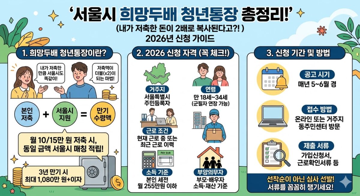 희망두배 청년통장 이미지