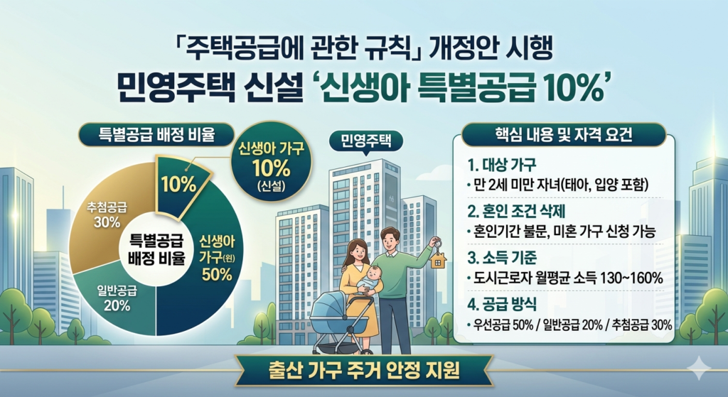 신생아 특별공급 이미지