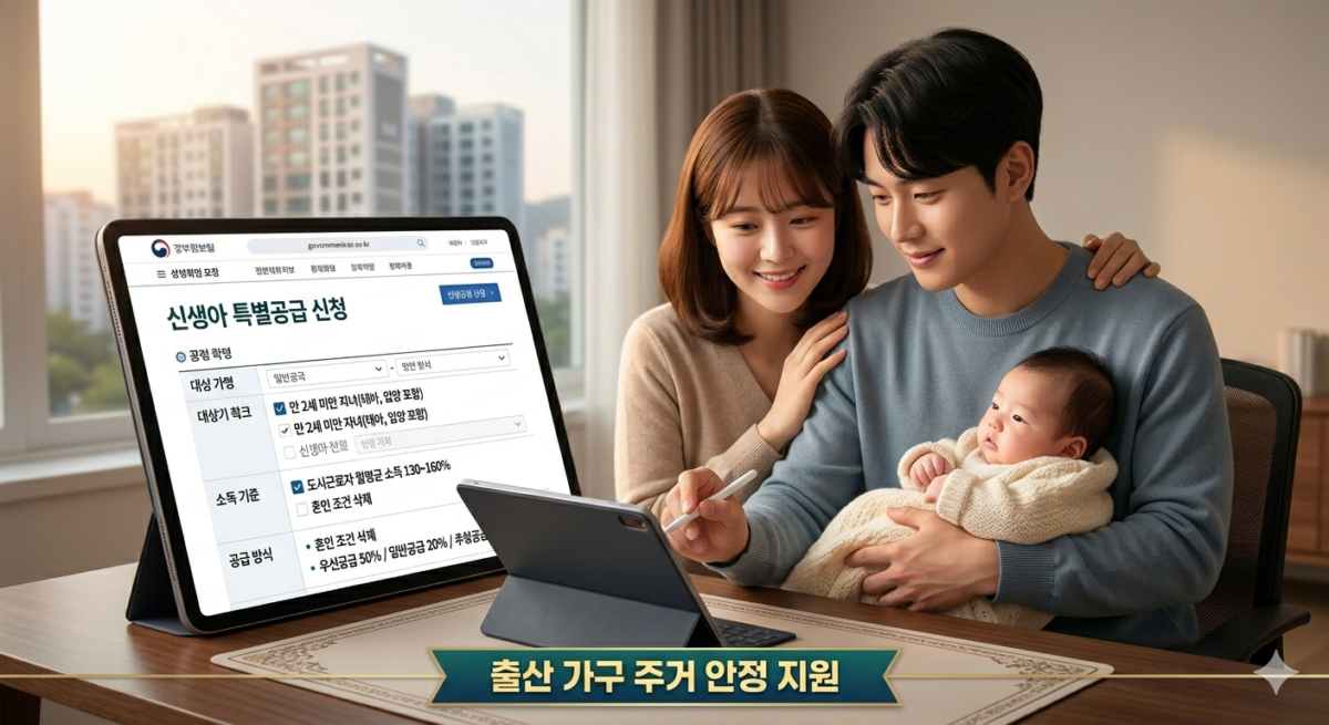 신생아 특별공급 이미지