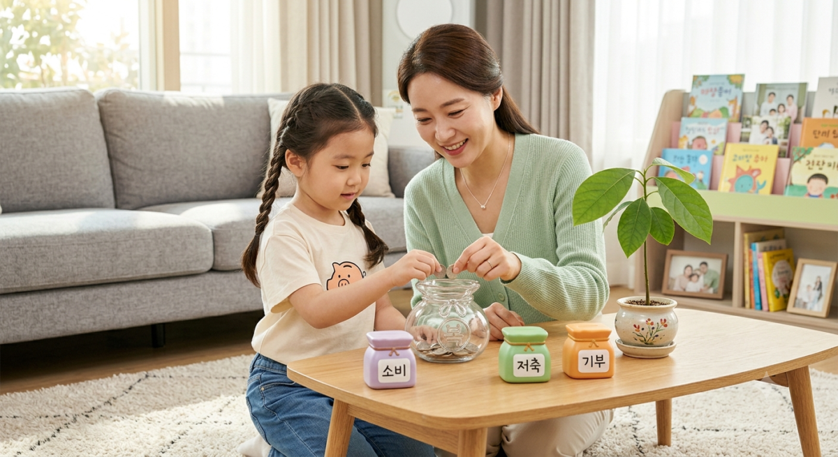 어린이 경제 교육 이미지